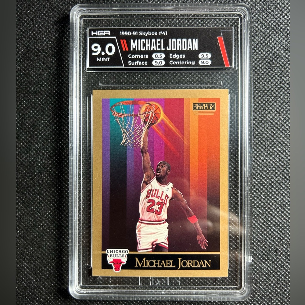 1990 Skybox Michael Jordan Hga 9 Mint Chicago Bulls Mvp🔥🔥🔥